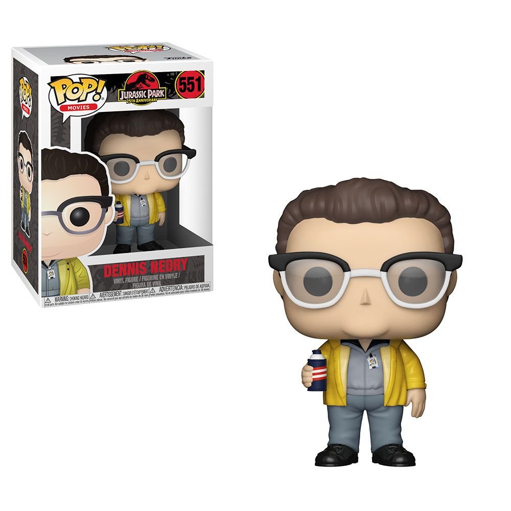 Funko Pop Movies Jurassic Park – Dennis Nedry 551