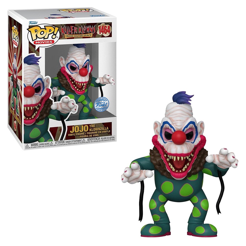Funko Pop Movies Killer Klowns From-out-of-space Exclusive – Jojo The Klownzilla 1464