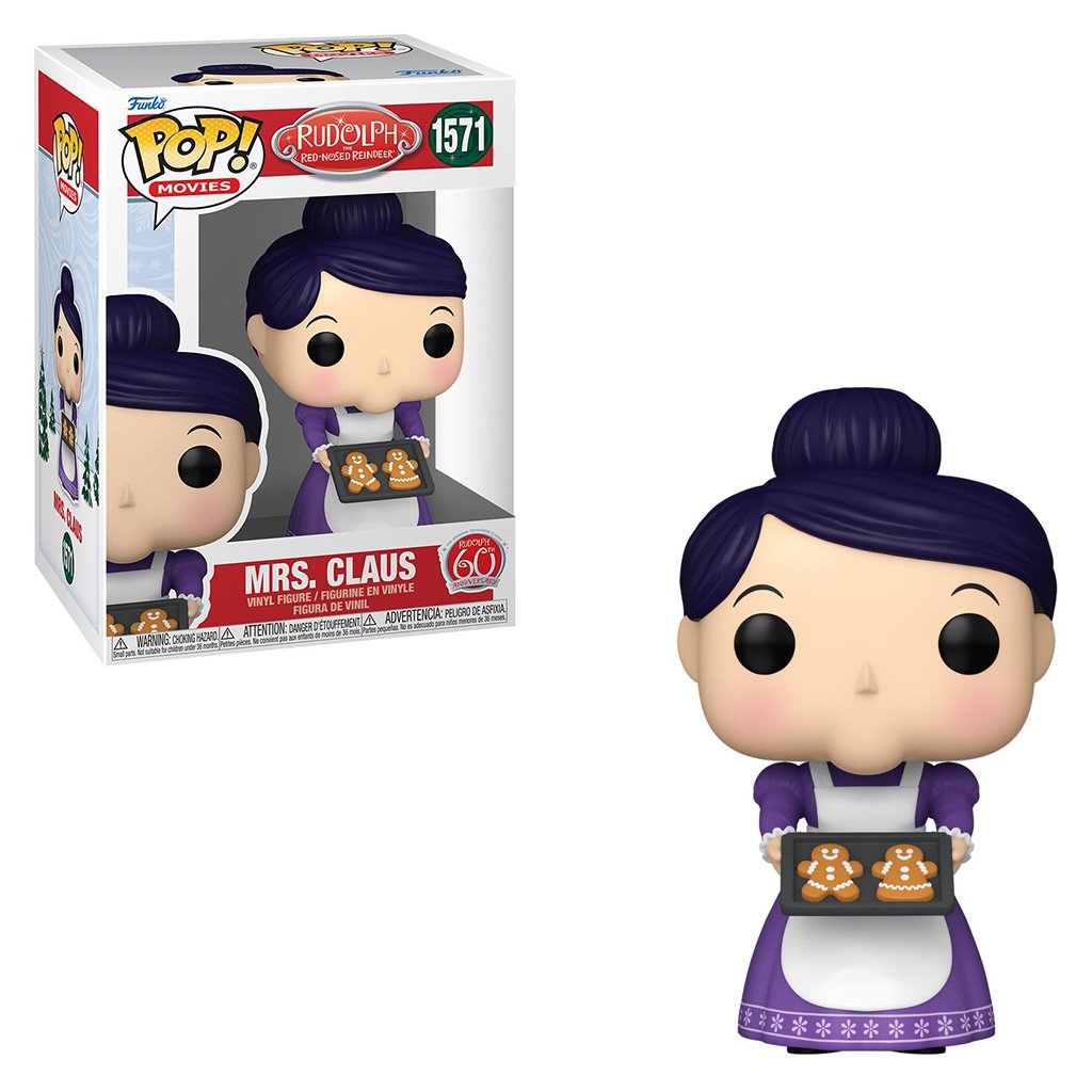 Funko Pop Movies Rudolph The Red-nosed Reindeer 60th Anniversary – Mrs. Claus 1571