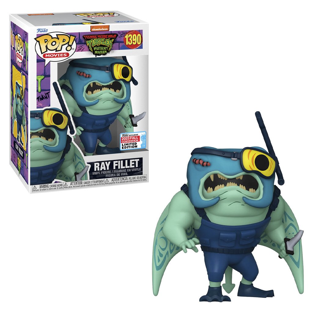 Funko Pop Movies Teenage Mutant Ninja Turtles: Mutant Mayhem New York Comic Con 2023-RAY Fillet 1390