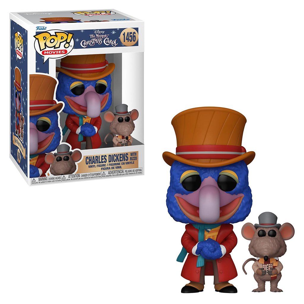 Funko Pop Movies The Muppet Christmas Carol – Charles Dickens With Rizzo 1456