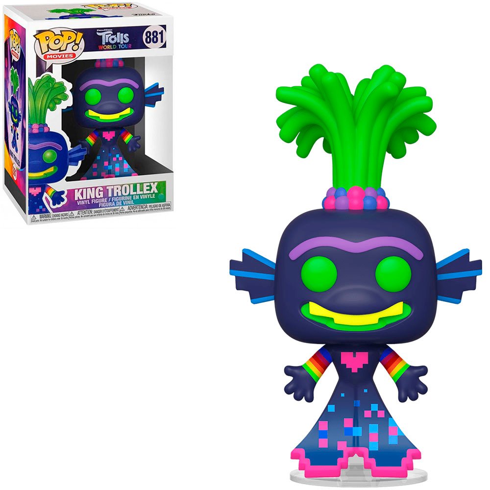 Funko Pop Movies Trolls: World Tour – King Trollex 881