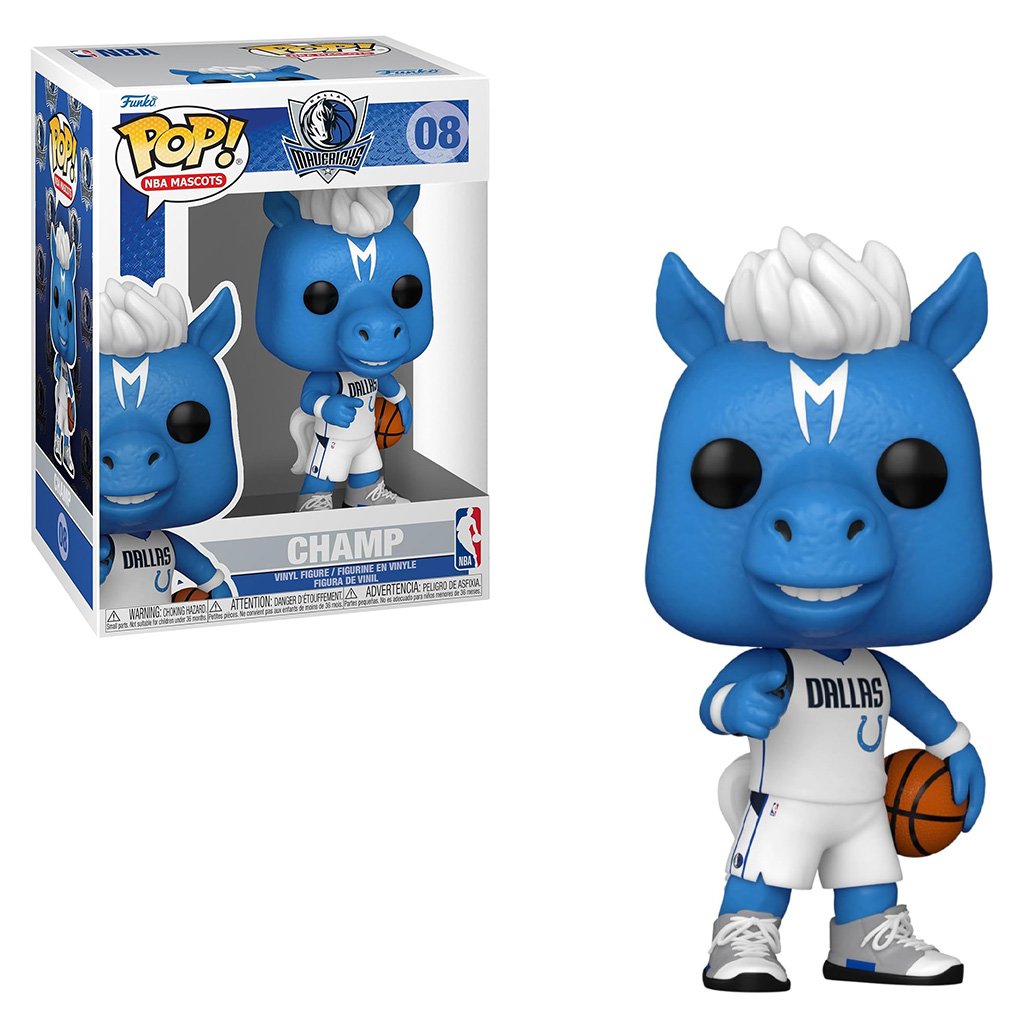Funko Pop Nba Mascots Dallas Mavericks – Champs 08