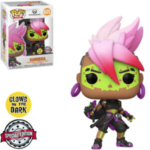 Funko Pop Overwatch Exclusive - Sombra 625 (glows In The Dark)