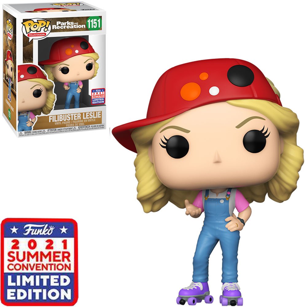 Funko Pop Parks And Recreation Sdcc 2021 Exclusive – Filibuster Leslie 1151
