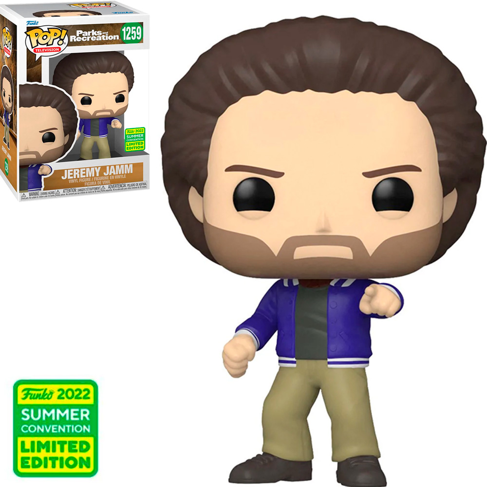 Funko Pop Parks And Recreation - Jeremy Jamm 1259 (sdcc 2022)