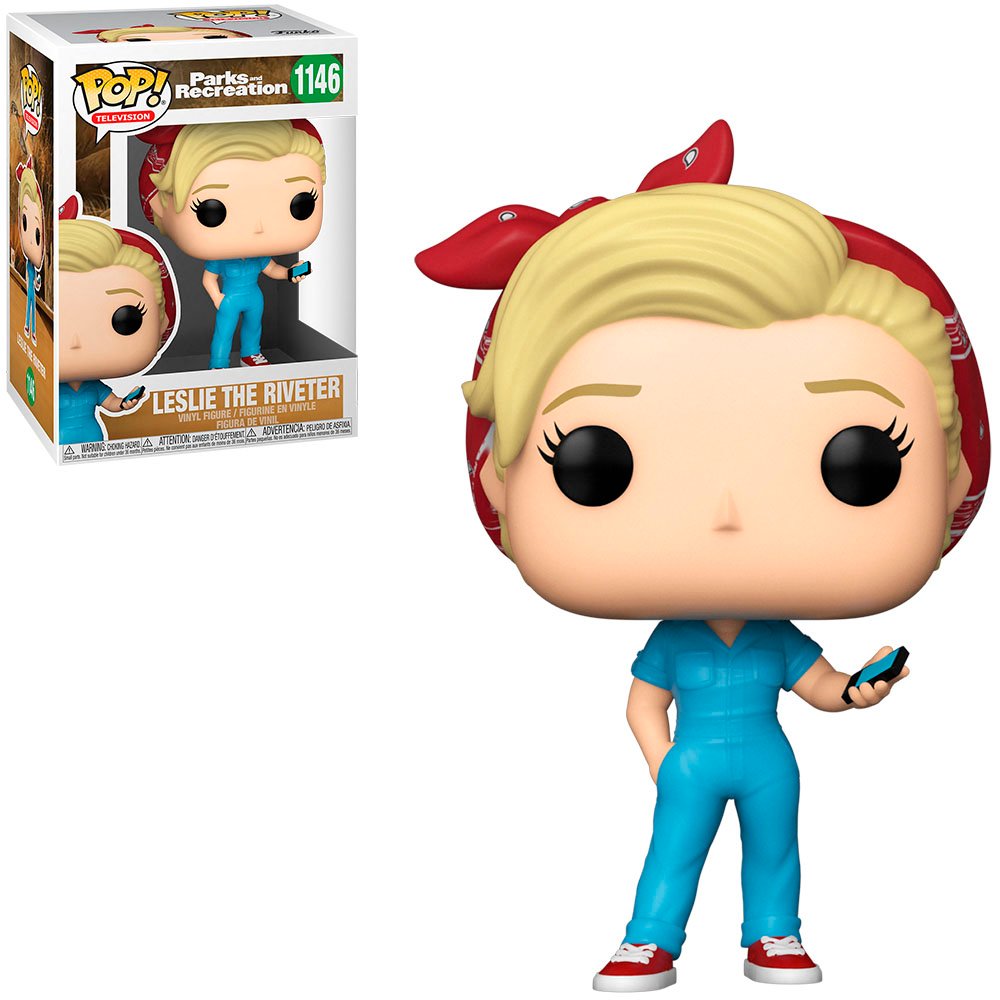 Funko Pop Parks And Recreation – Leslie The Riveter 1146