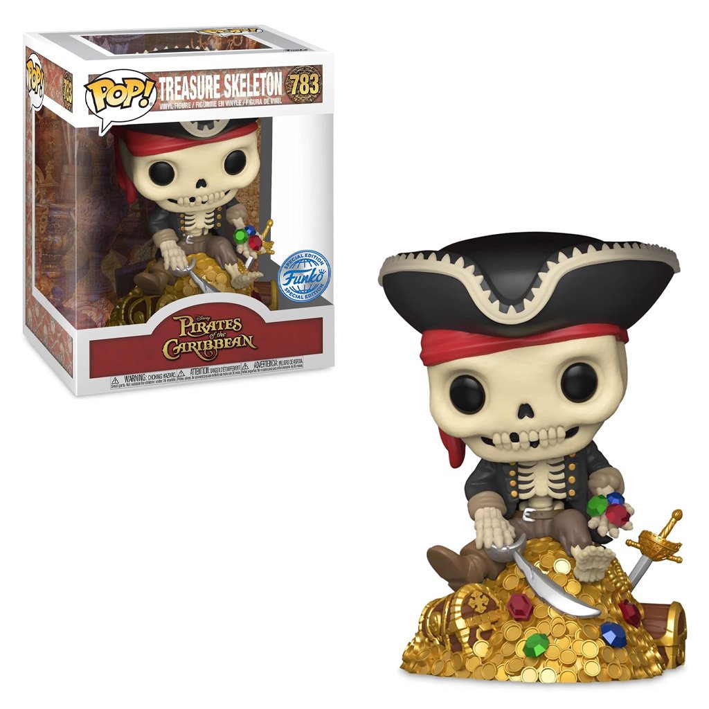 Funko Pop Pirates Of Caribbean Exclusive – Treasure Skeleton 783