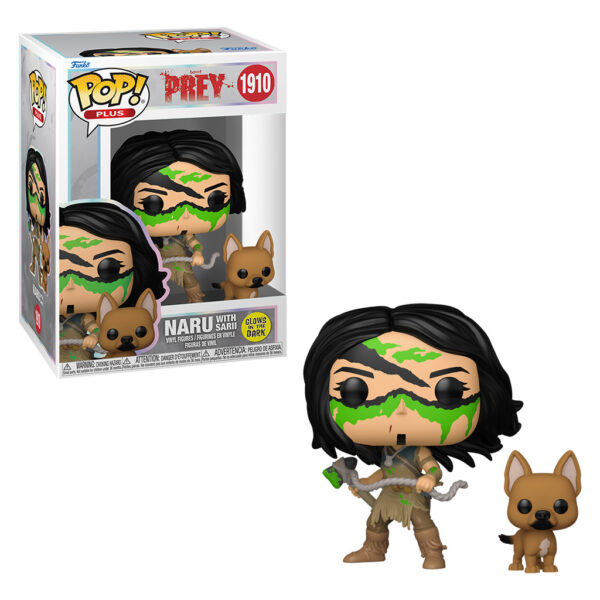 Funko Pop Plus Prey - Naru With Sarii 1910 (glows In The Dark)