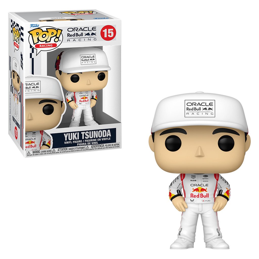 Funko Pop Racing Fórmula 1: Oracle Redbull Racing – Yuki Tsunoda 15
