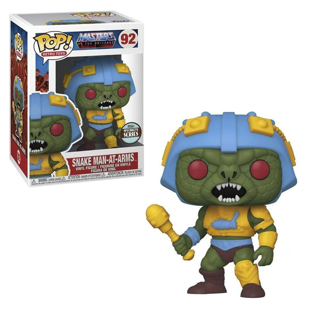 Funko Pop Retro Toys Masters Of The Universe Exclusive – Snake Man-at-arms 92