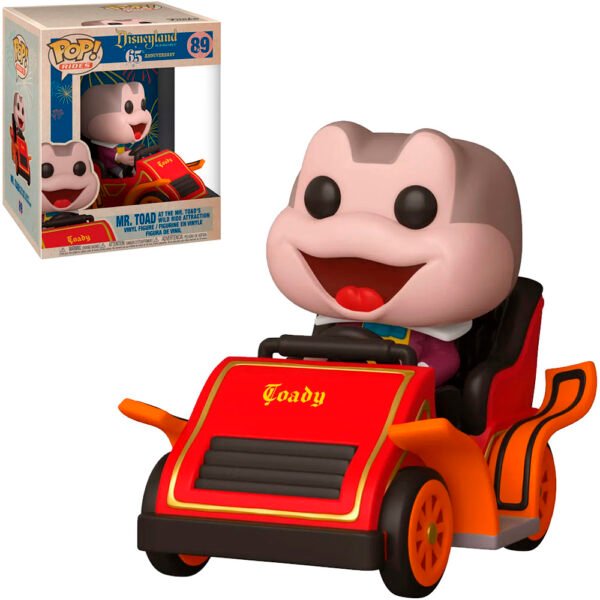 Funko Pop Rides Disneyland Resort 65TH-MR. Toad Wild Ride Attraction 89