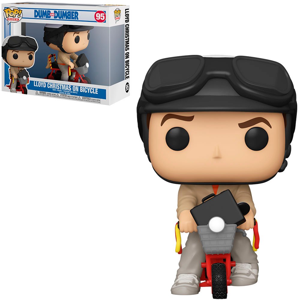 Funko Pop Rides Dumb And Dumber – Lloyd Christmas On Bicycle 95