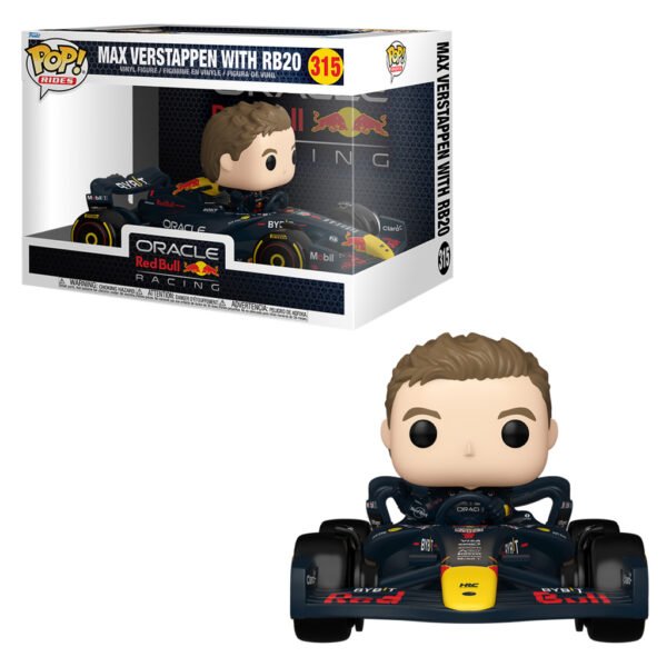 Funko Pop Rides Formula 1: Oracle Redbull Racing - Max Verstappen With Rb20 315