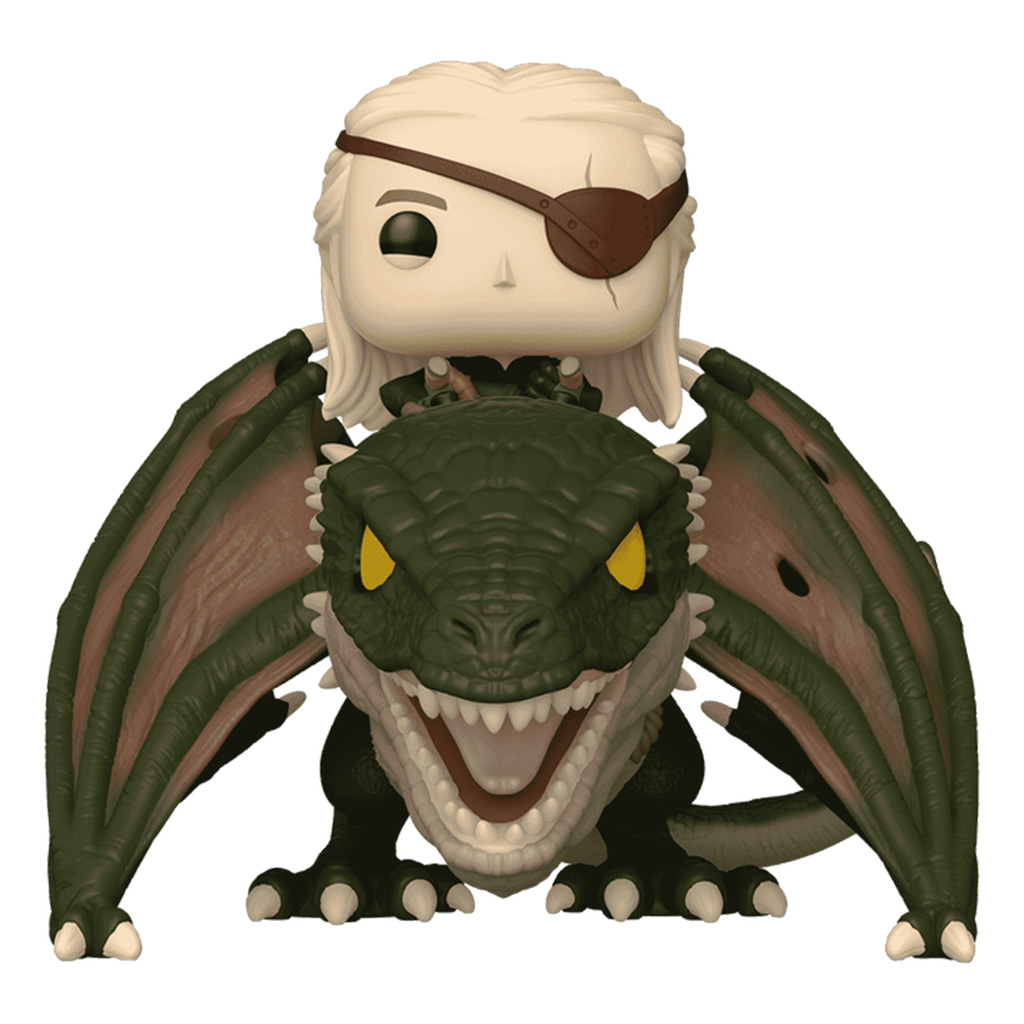 Funko Pop Rides Game Of Thrones: House Of The Dragon Exclusive - Aemond Targaryen With Vhagar 136