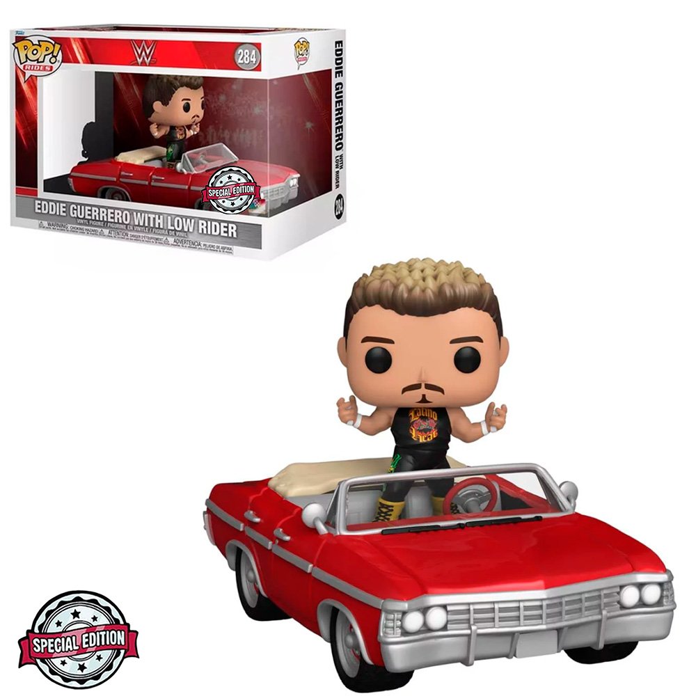 Funko Pop Rides Wwe Exclusive – Eddie Guerrero W/low Rider 284