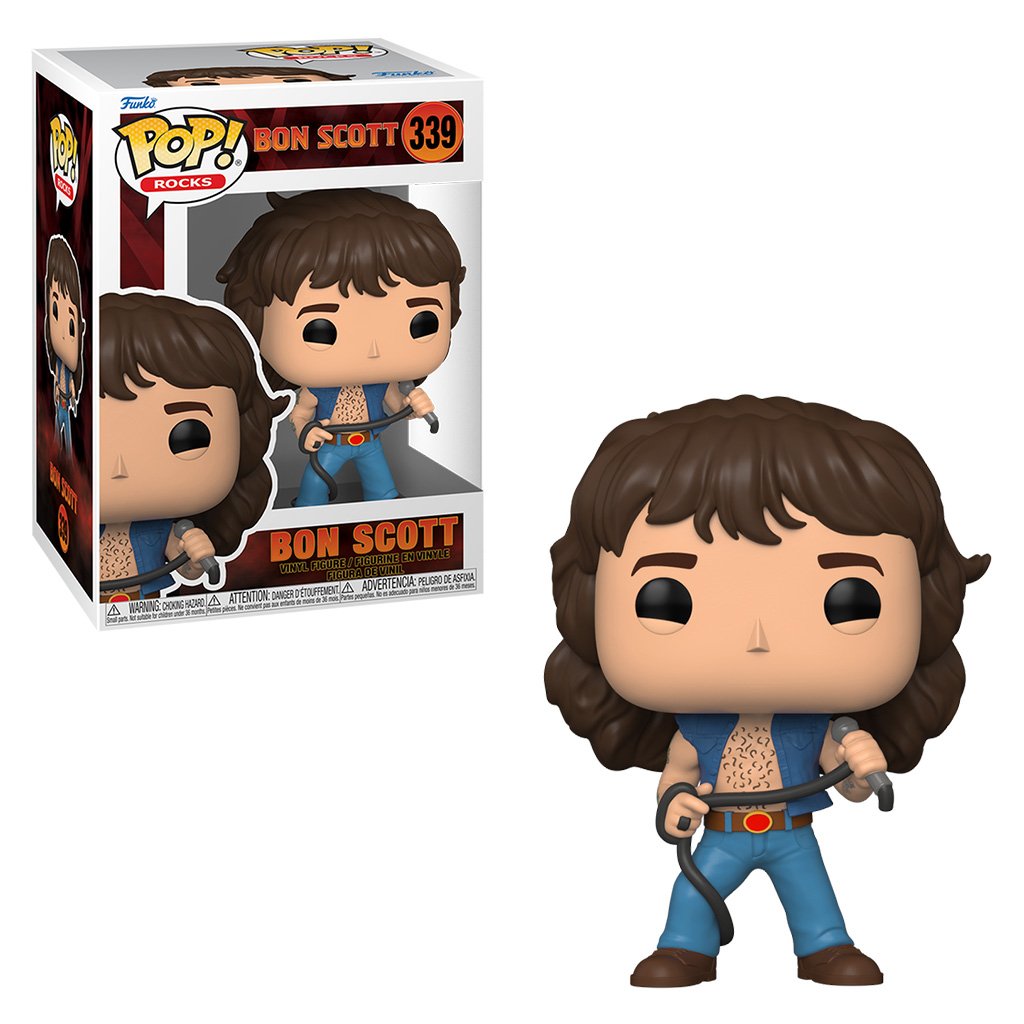 Funko Pop Rocks Ac/dc – Bon Scott 339