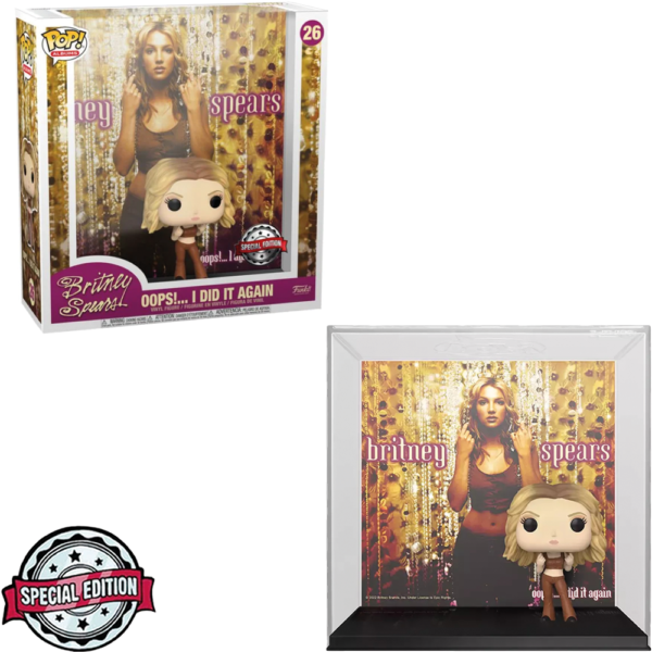 Funko Pop Rocks Albums Britney Spears Exclusive - Oops… I Did It Again 26
