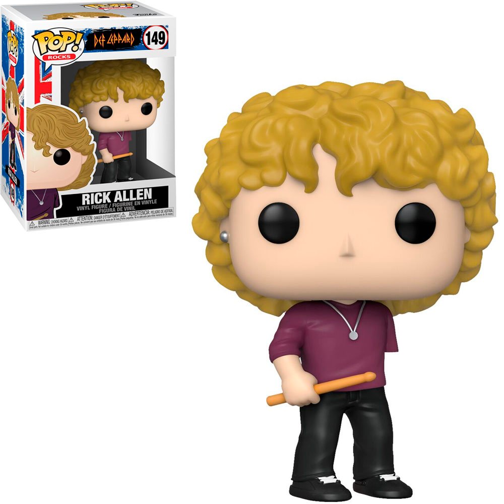 Funko Pop Rocks Def Leppard – Rick Allen 149