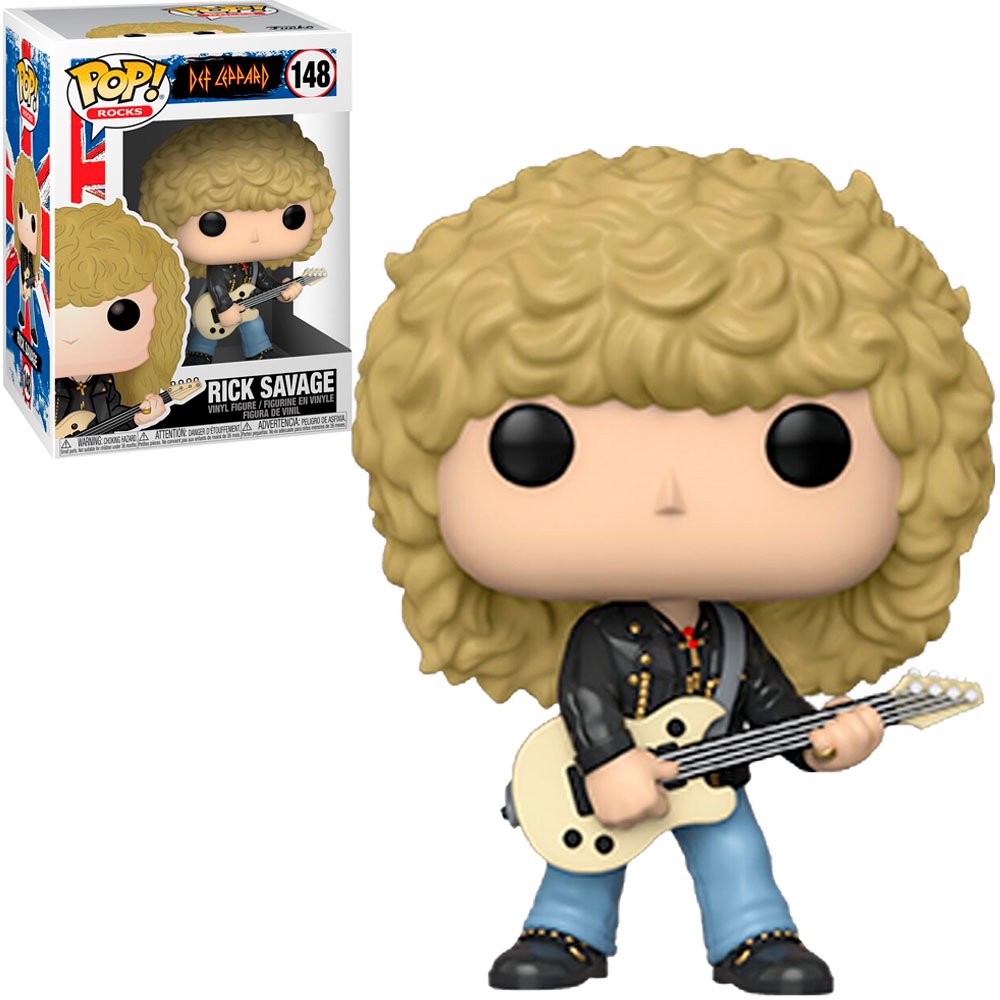 Funko Pop Rocks Def Leppard – Rick Savage 148