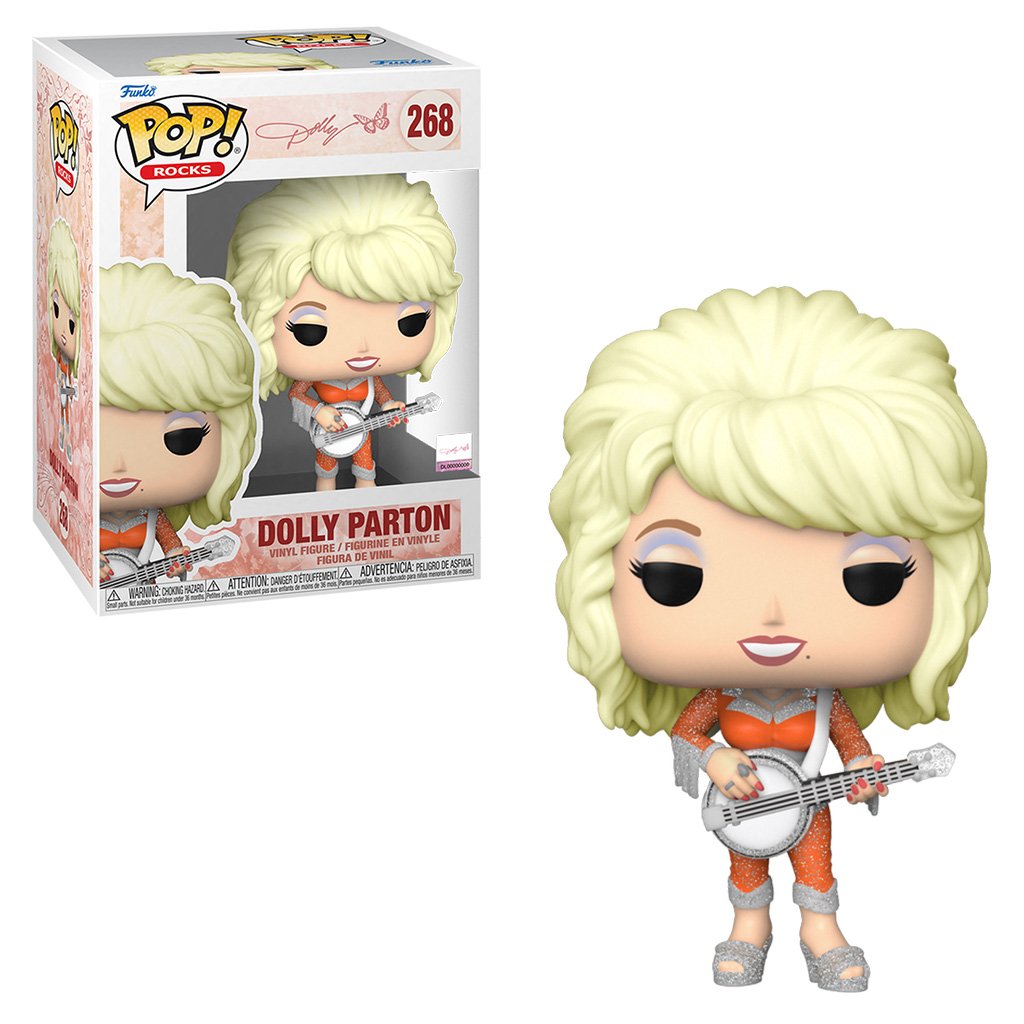 Funko Pop Rocks Dolly – Dolly Parton 268