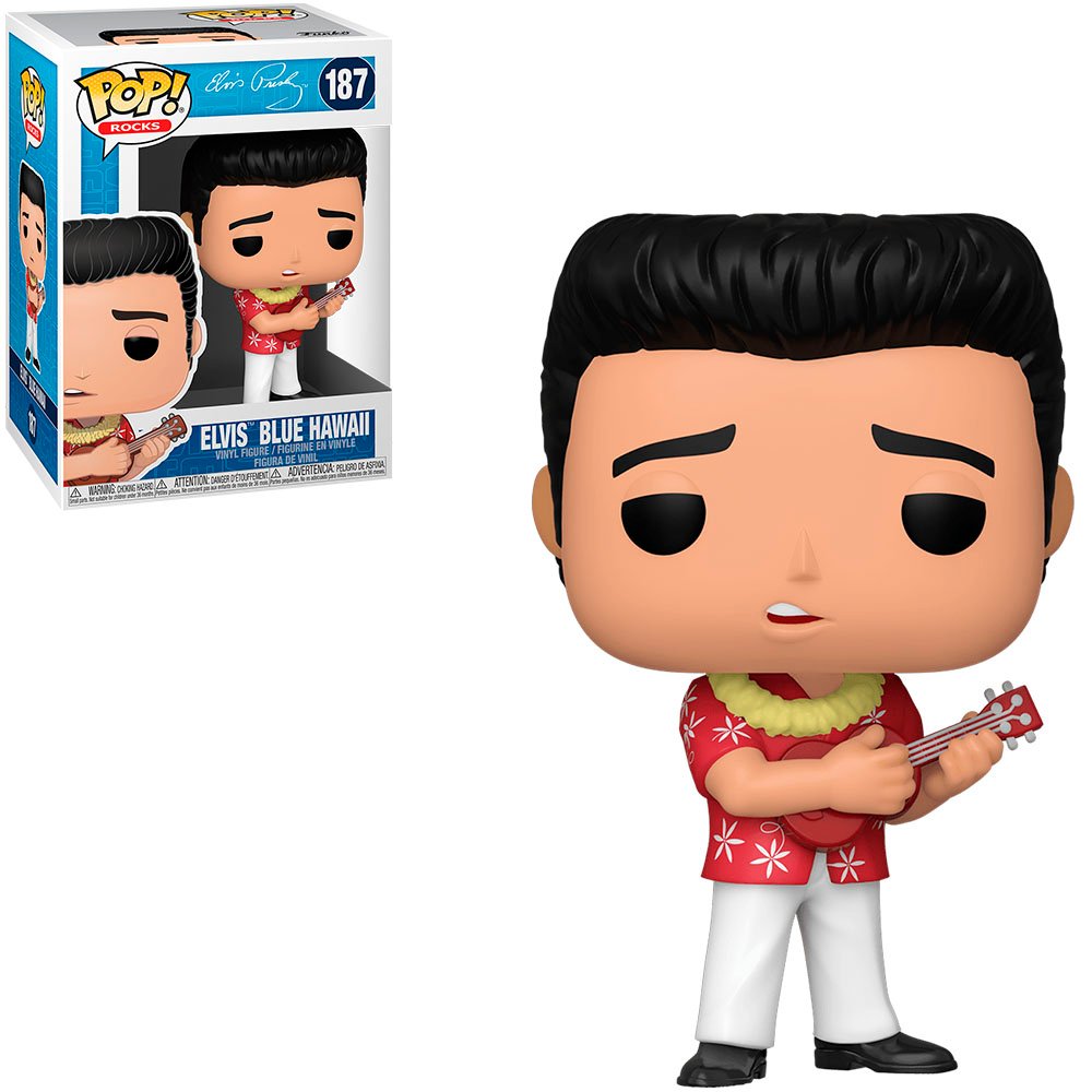 Funko Pop Rocks – Elvis Presley Blue Hawaii 187