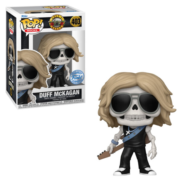 Funko Pop Rocks Guns N' Roses Exclusive - Duff Mckagan 403 (skeleton)