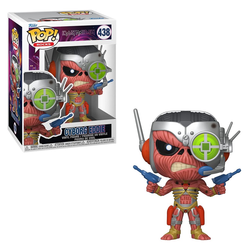 Funko Pop Rocks Iron Maiden – Cyborg Eddie 438
