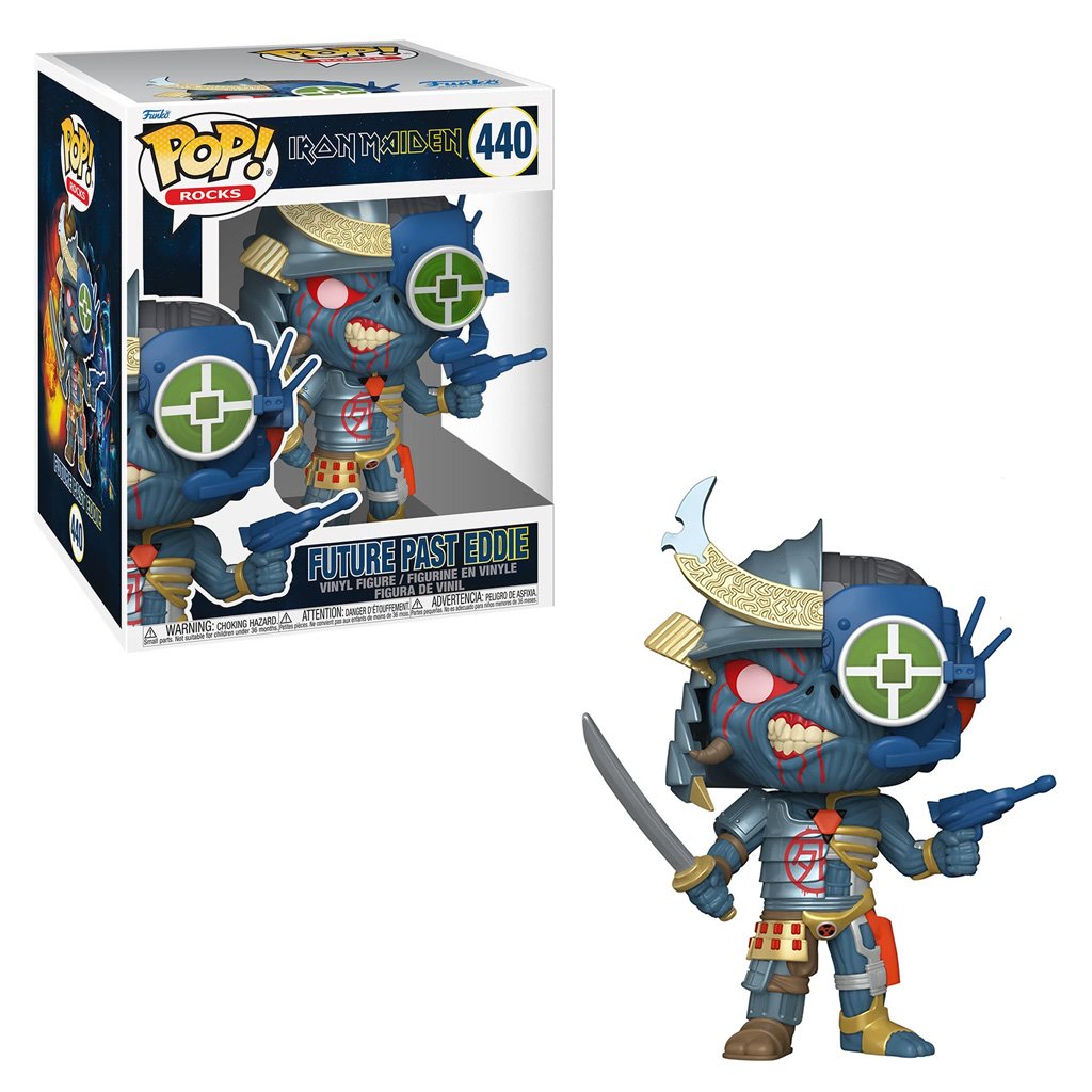 Funko Pop Rocks Iron Maiden Super Sized 6″-Future Past Eddie 440