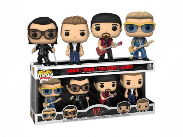 Funko Pop ROCKS-U2 Zoo Tv 4pack 64688