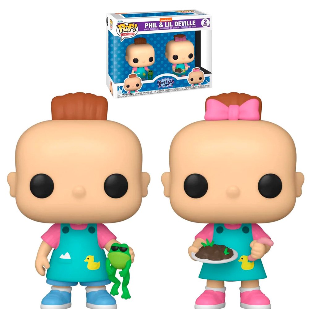 Funko Pop Rugrats – Phil And Lil Deville (2 Pack)