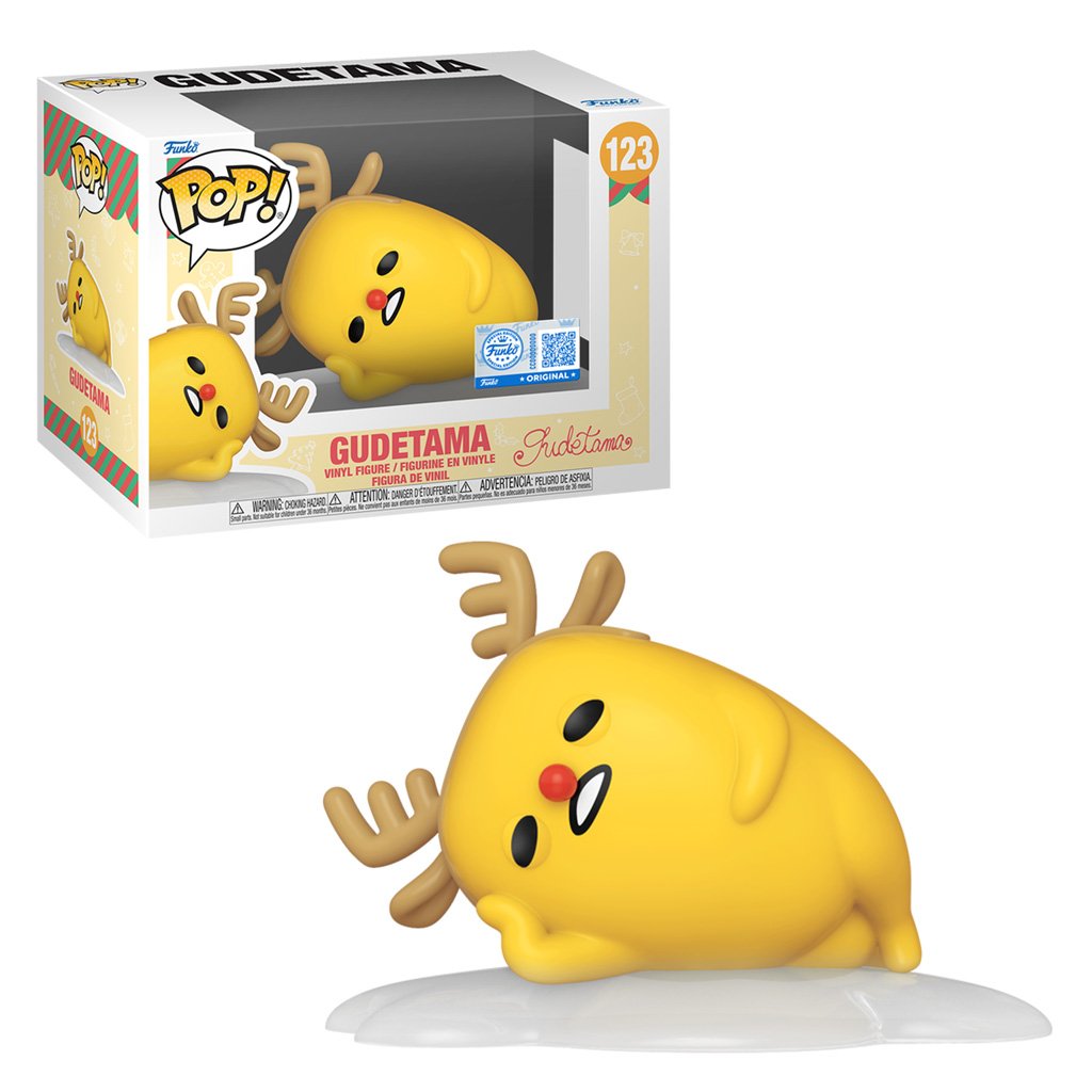 Funko Pop Sanrio Exclusive – Gudetama 123