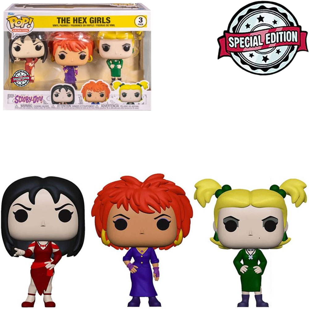 Funko Pop Scooby-doo Exclusive – The Hex Girls (3 Pack)