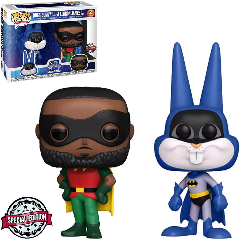 Funko Pop Space Jam: a New Legacy – Bugs Bunny And Lebron James 56231 (2 Pack)