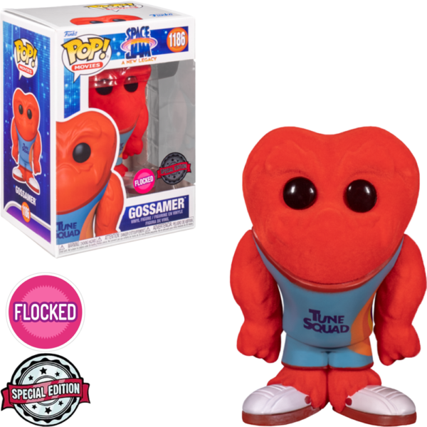 Funko Pop Space Jam: a New Legacy Exclusive - Gossamer 1186 (flocked)