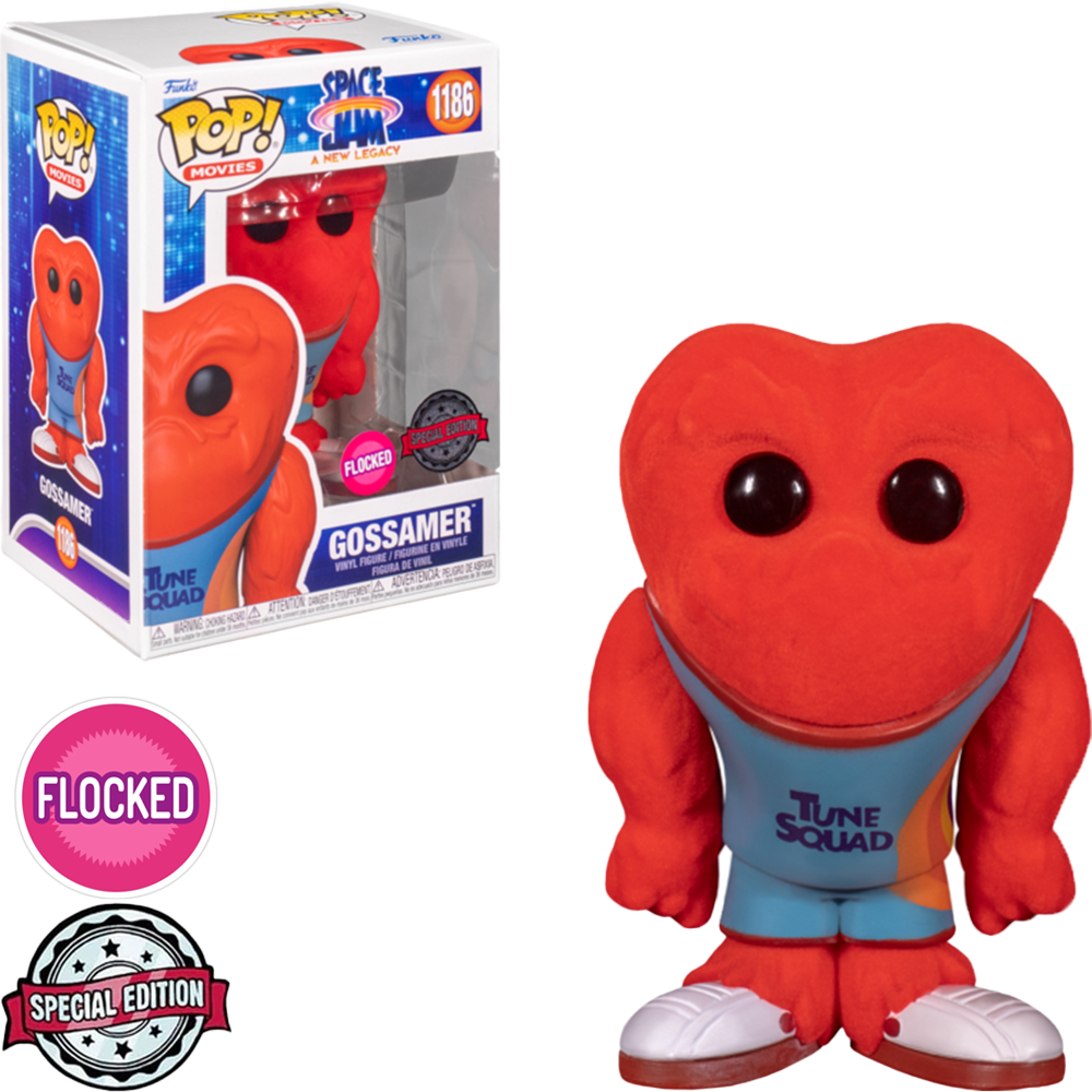 Funko Pop Space Jam: a New Legacy Exclusive – Gossamer 1186 (flocked)
