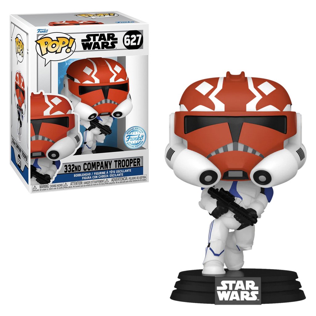 Funko Pop Star Wars:ahsoka EXCLUSIVE-332ND Company Trooper 627