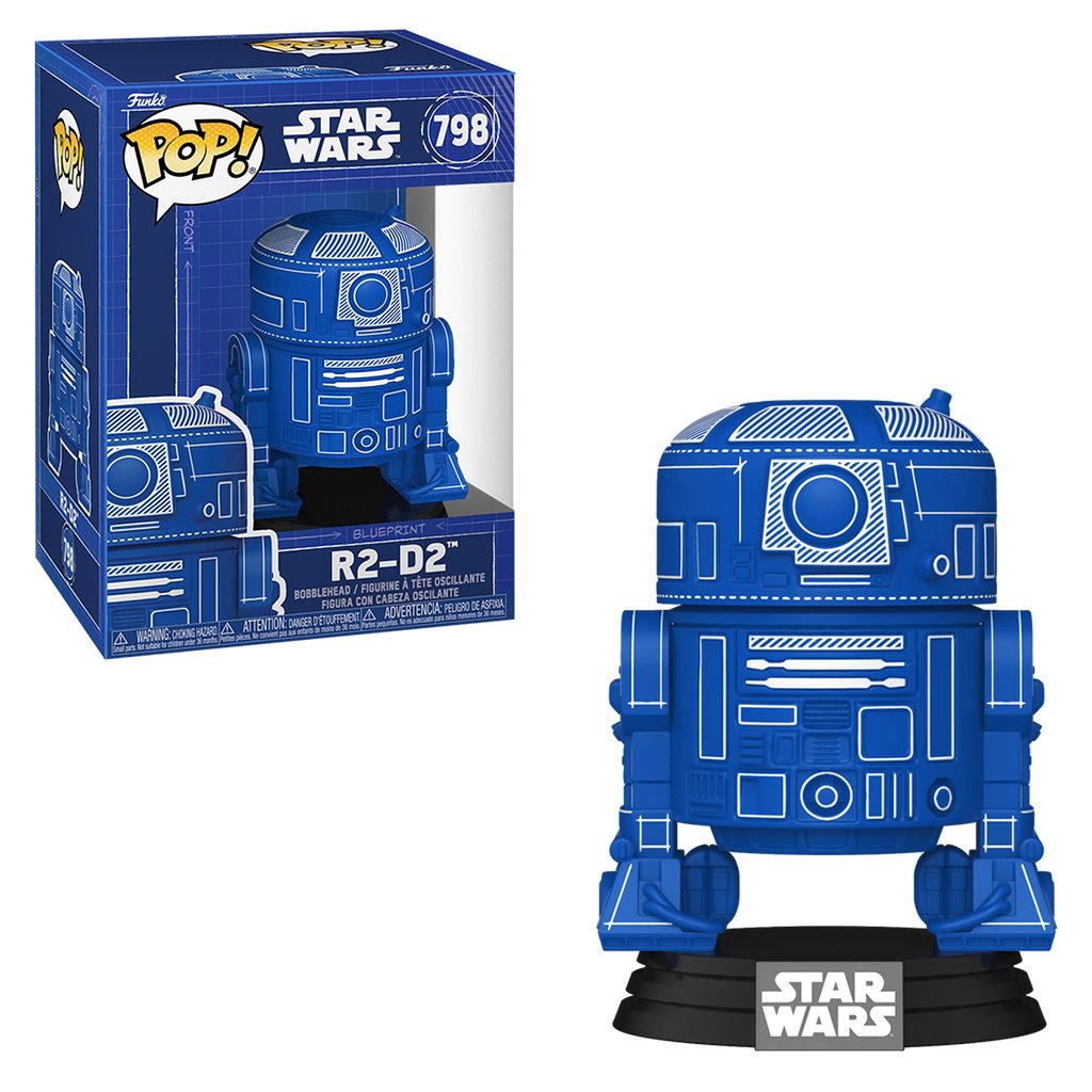Funko Pop Star Wars: BLUEPRINT-R2-D2 798