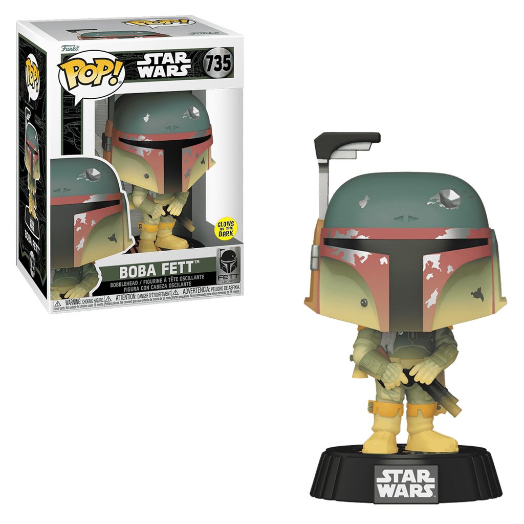 Funko Pop Star Wars – Boba Fett 735 (glows In The Dark)