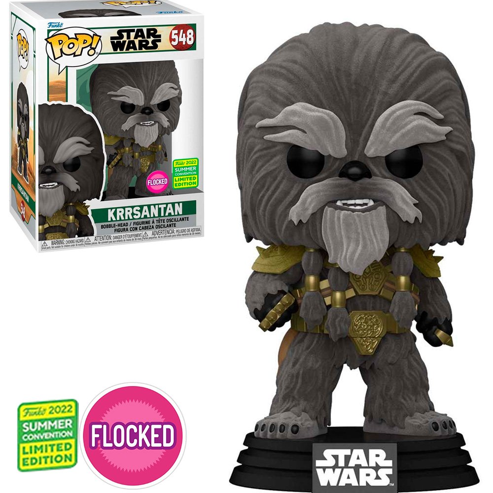 Funko Pop Star Wars Boba Fett Exclusive – Krrsantan 548 (sdcc 2022) (flocked)