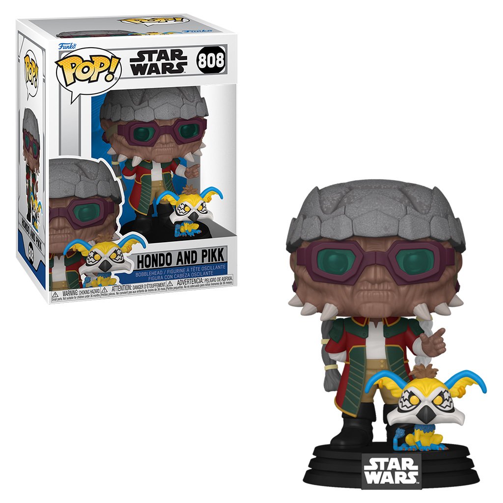 Funko Pop Star Wars: Clone Wars – Hondo & Pikk 808