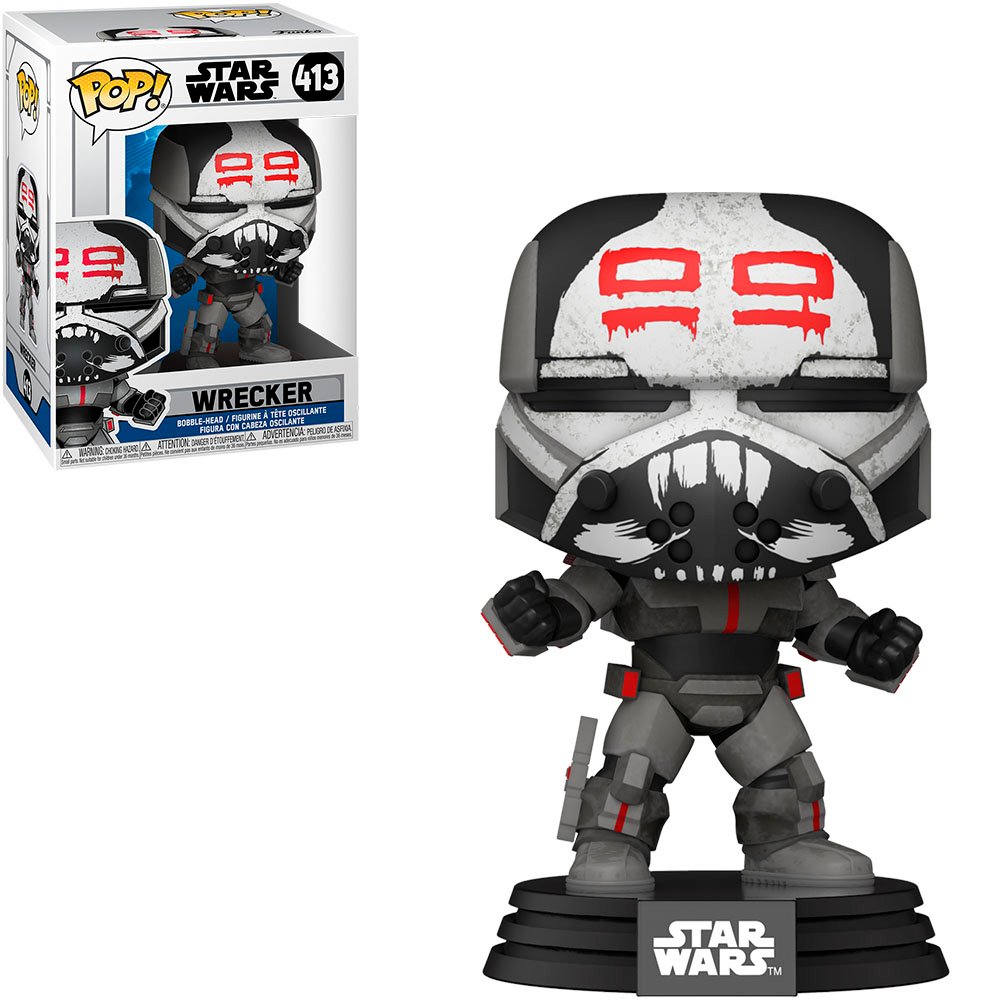 Funko Pop Star Wars: Clone Wars – Wrecker 413