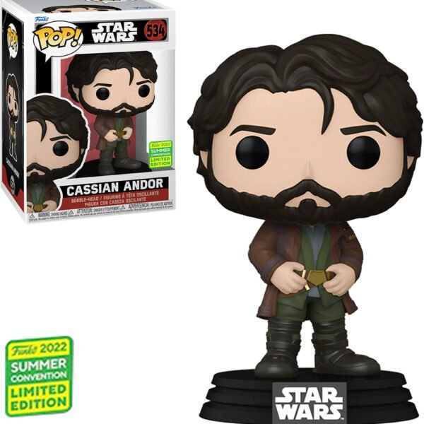 Funko Pop Star Wars Exclusive - Cassian Andor 534 (sdcc 2022)