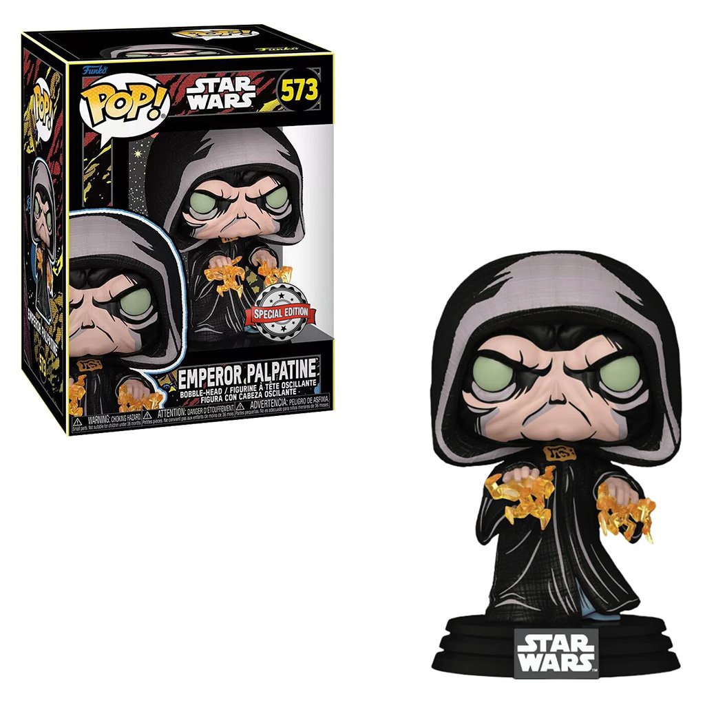 Funko Pop Star Wars Exclusive – Emperor Palpatine 573