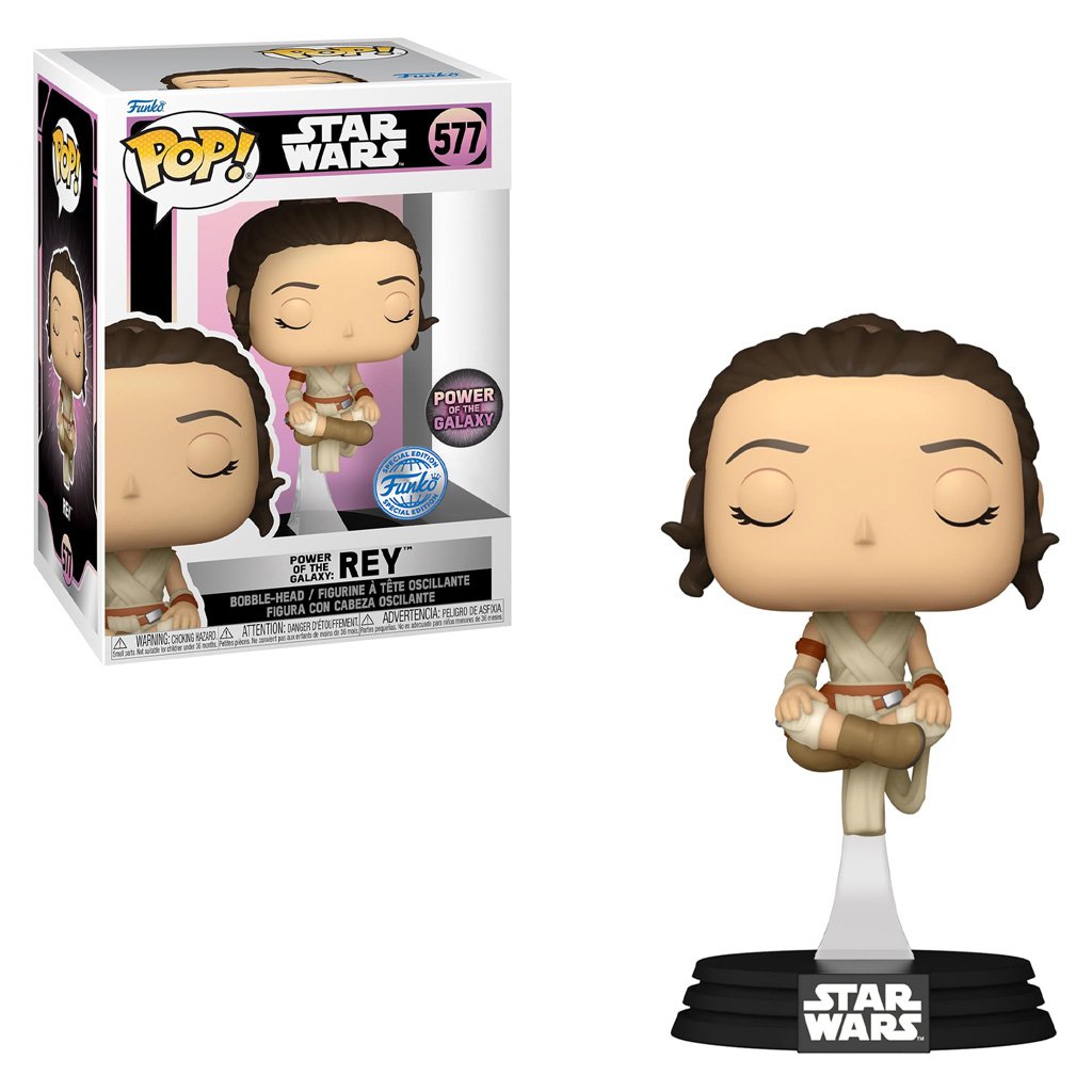 Funko Pop Star Wars Exclusive – Power Of The Galaxy: Rey 577