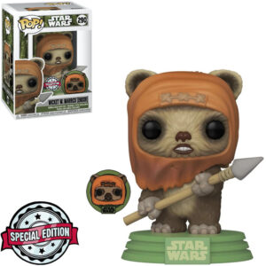 Funko Pop Star Wars Exclusive - Wicket W. Warrick With Pin 290 (endor)