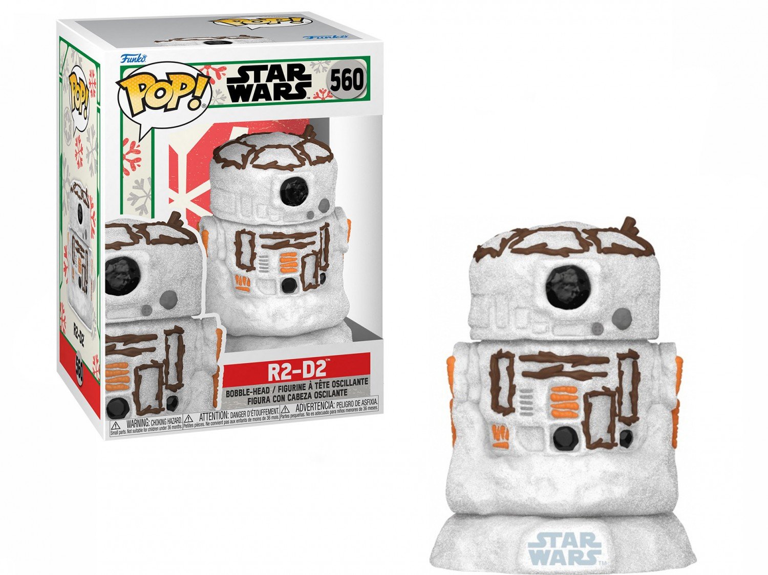 Funko Pop Star Wars HOLIDAY-R2-D2 560