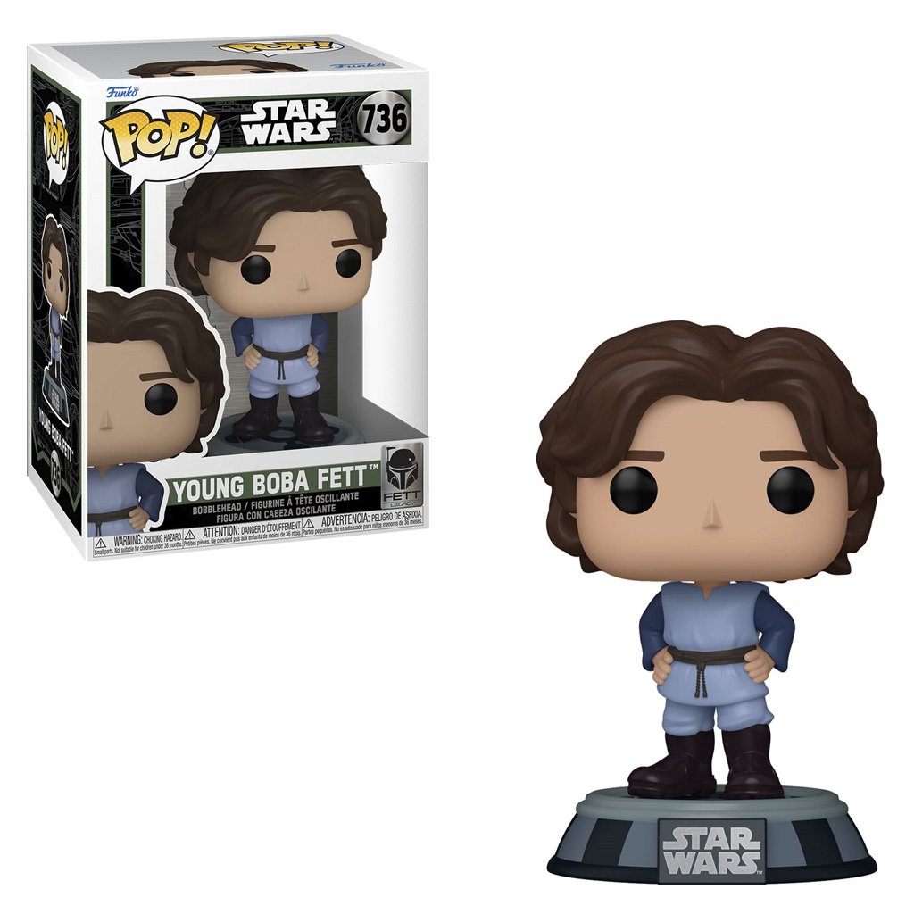 Funko Pop Star Wars Legacy – Young Boba Fett 736