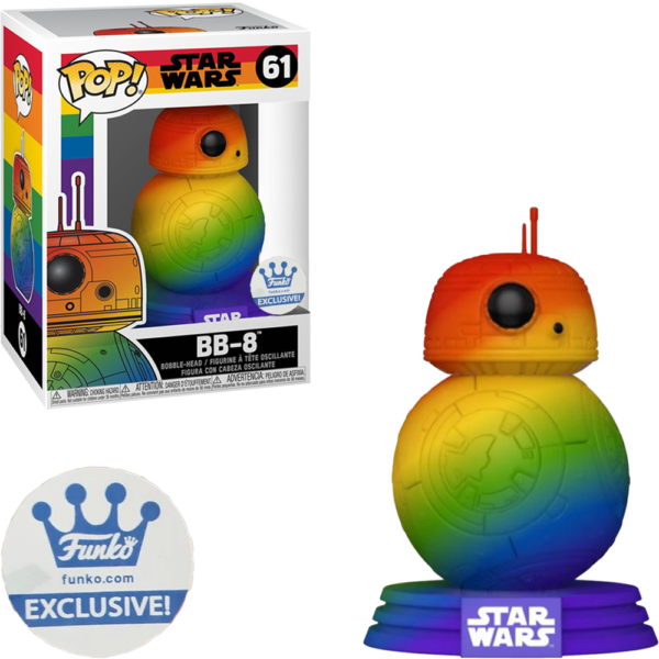 Funko Pop Star Wars Pride EXCLUSIVE-BB-8 61