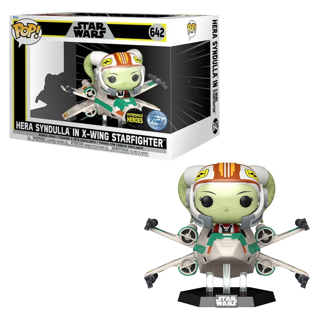 Funko Pop Star Wars Rebels Exclusive – Hera Syndulla In X-wing Fighter 642